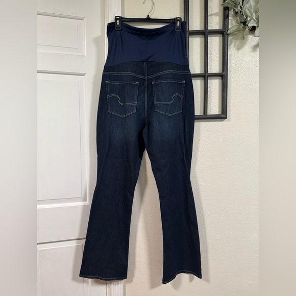 NWOT Levi Strauss & Co Gold Label Women’s Maternity Dark Wash Bootcut Jean - Picture 3 of 4